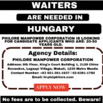 Waiters in Hungary