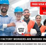 Factory Jobs In Canada For Filipino Workers
