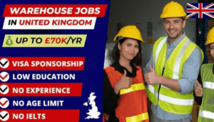 Warehouse Jobs in the UK for Foreigners With Visa Sponsorship