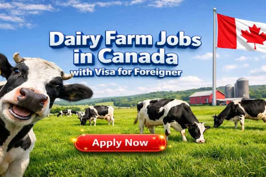 Dairy Farm Jobs in Canada with Visa Sponsorship for Filipinos