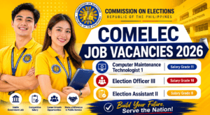 10 COMELEC Job Vacancies 2026