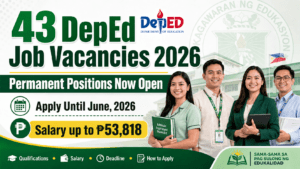 43 DepEd Job Vacancies 2026 | URGENT HIRING - APPLY NOW