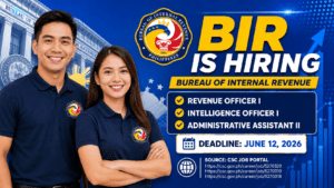 BIR Job Vacancies 2026