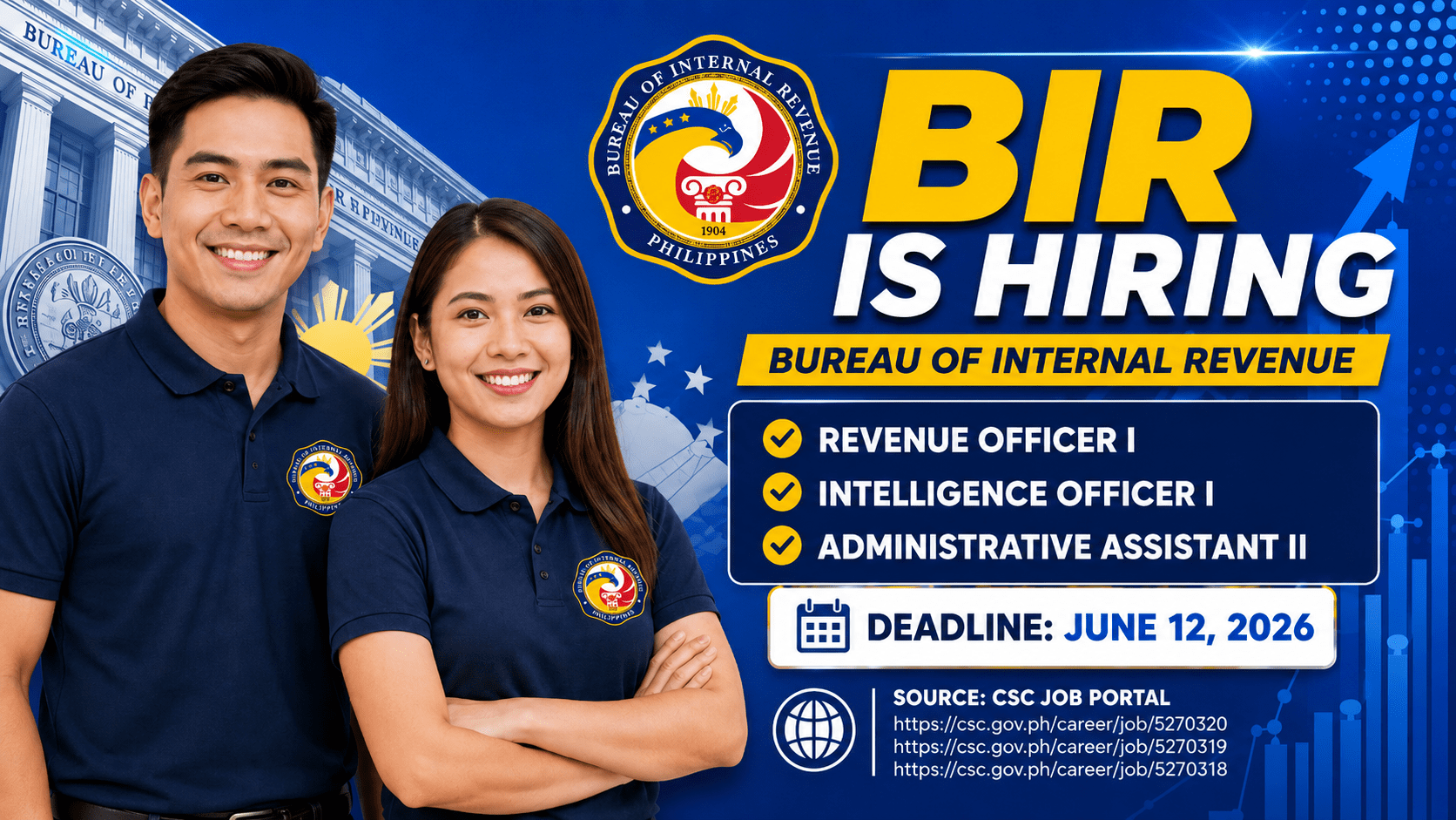 BIR Job Vacancies 2026