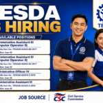 TESDA Job Vacancies