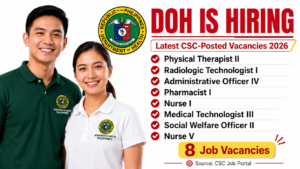DOH Job Vacancies 2026