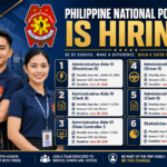 Philippine National Police Hiring 2026 | APPLY NOW