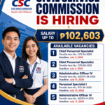 Civil Service Commission Job Vacancies 2026